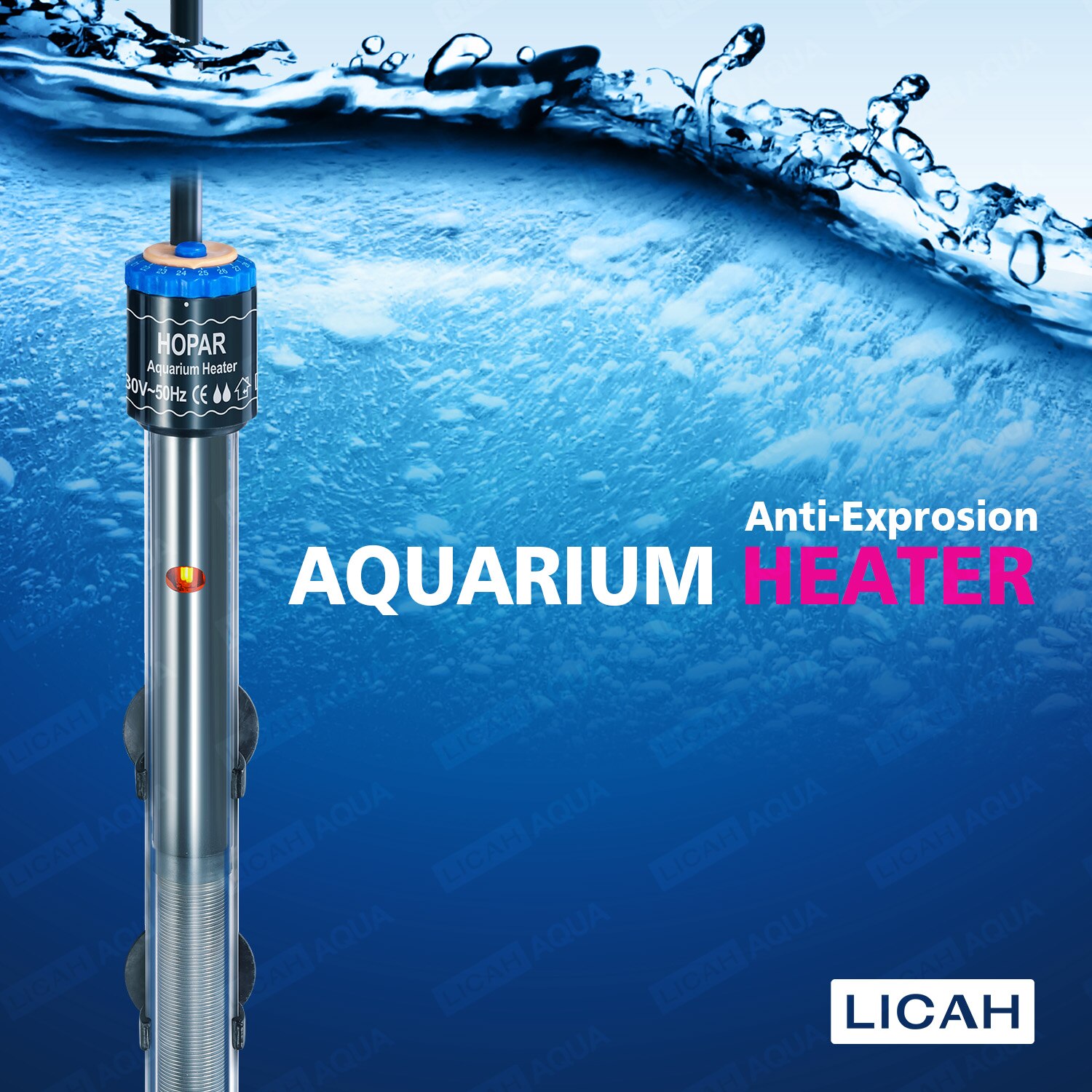 Anti-Explosie Aquarium Heater Onder Water