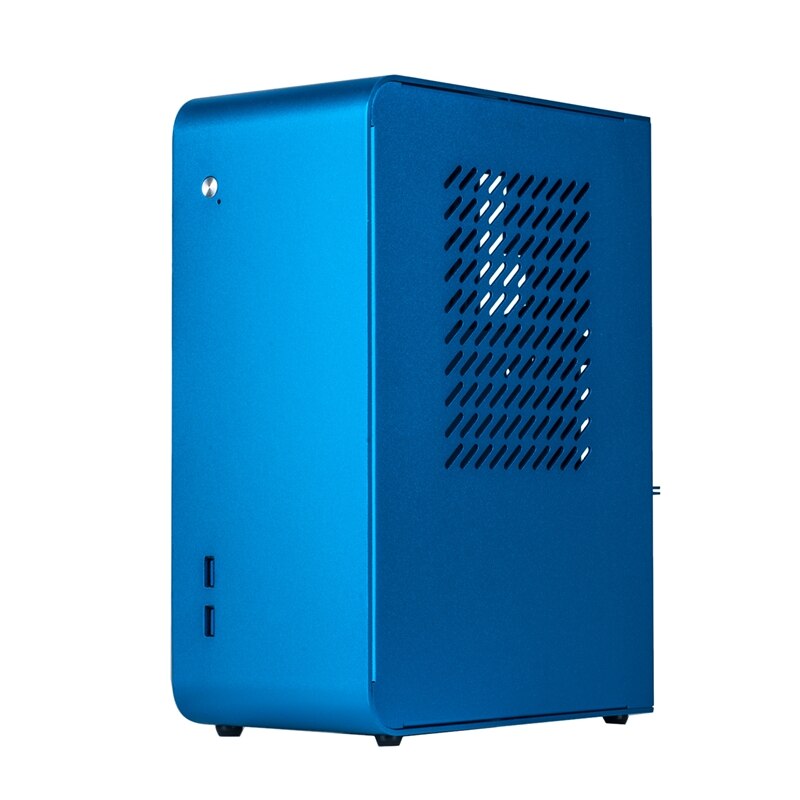 U110 Desktop Computer Case Compatible with ITX, MINI ITX for Desktop: Blue