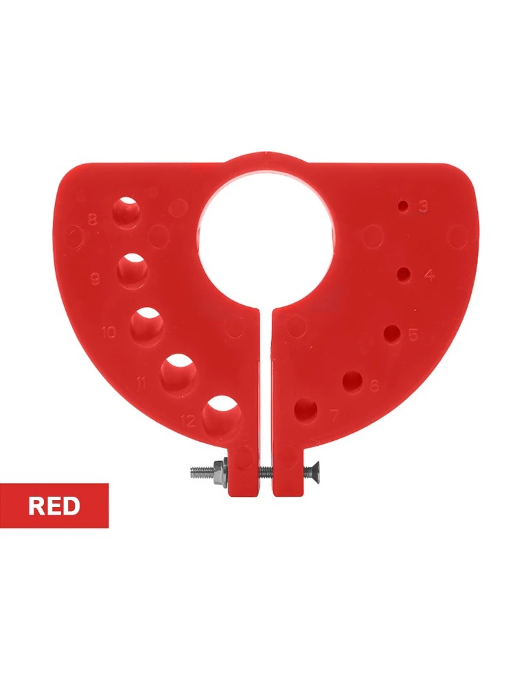 3-12mm Multifunctionele Boor Slijpen Slijper Polijsten Slijpen Tool Aangedreven Gereedschapsonderdelen Toepasselijke Haakse Slijper: Rood