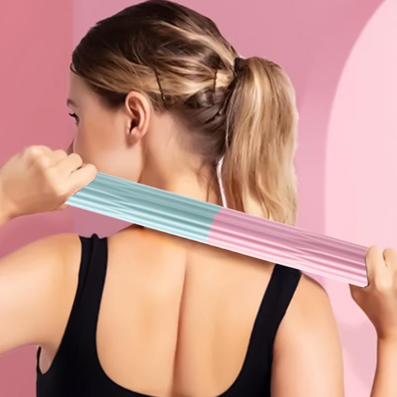 Barra flexible de silicona para codo de tenis, barra flexible de fuerza de agarre multifuncional, barra flexible, barra fortalecedora de brazo para entrenamiento