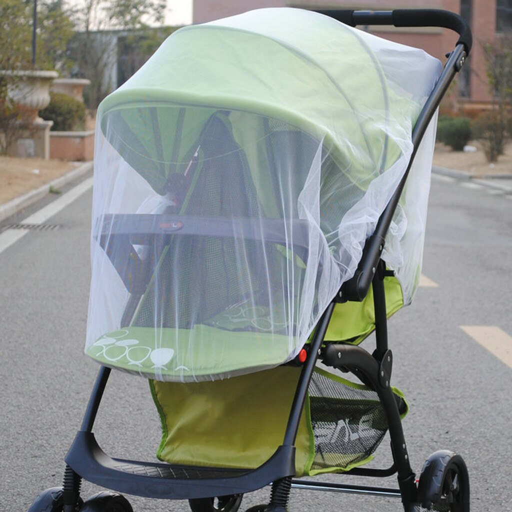 Baby Care Children's Kid Stroller Pushchair Pram Mosquito Fly Insect Net Mesh Buggy Cover for Baby Infant JUN5