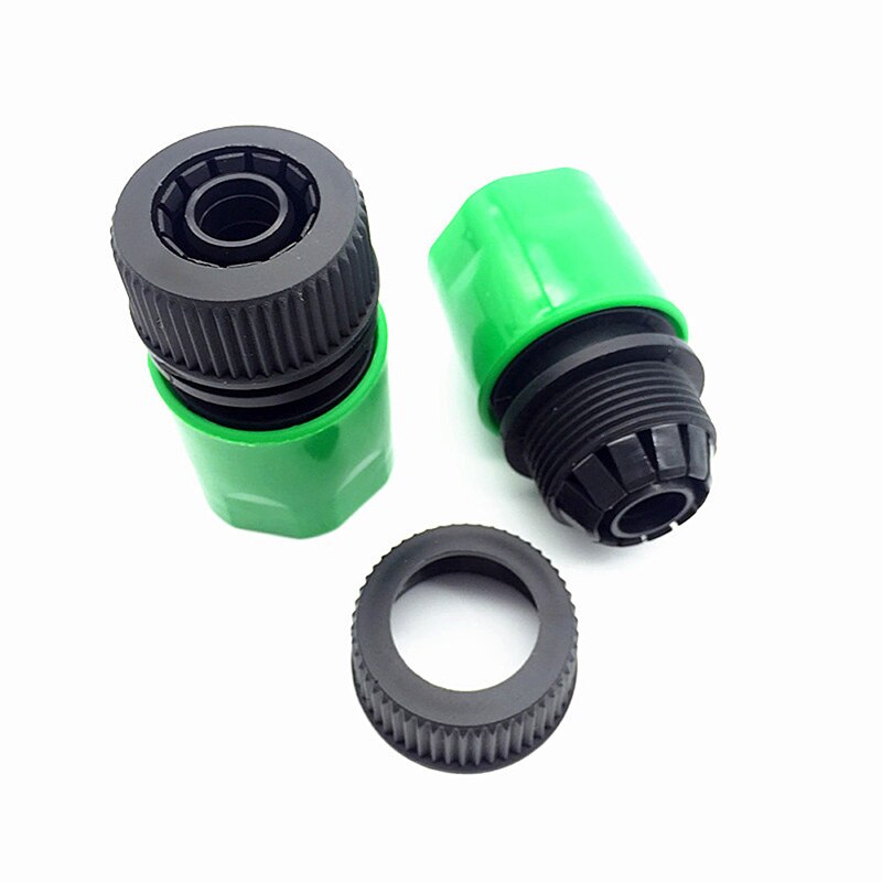 1/2 &quot; vattenslangskopplingar trädgårdsslang reparation skarv plast koppling vatten snabbkoppling trädgård bevattning slangkoppling 2 st