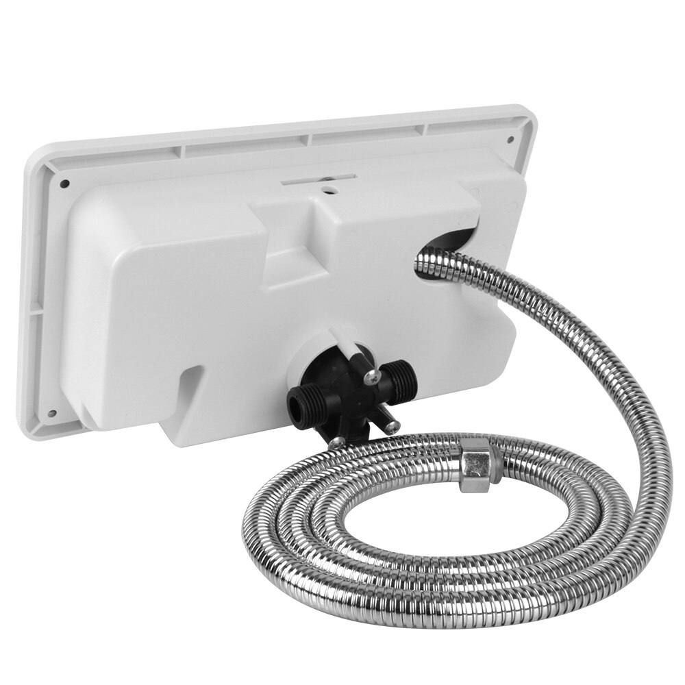 RV Shower Box Kit with Lock RV External Exterior Shower Camper Accessories for Boat Marine Camper Motorhome Caravan