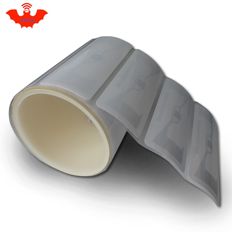 RFID tag UHF sticker vehicle windshield EPC 6C 915m860-960M waterproof sunscreen anti-tear adhesive passive printable RFID label