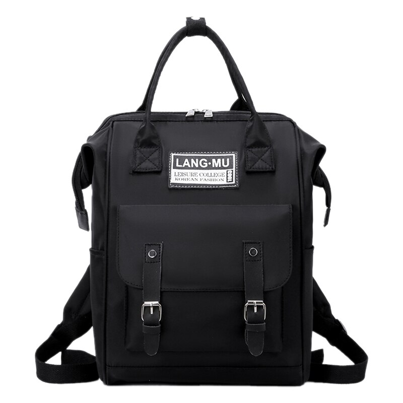 Shoulder Mommy Bag Multi-Functional Mother and Child Diaper Bag: Black