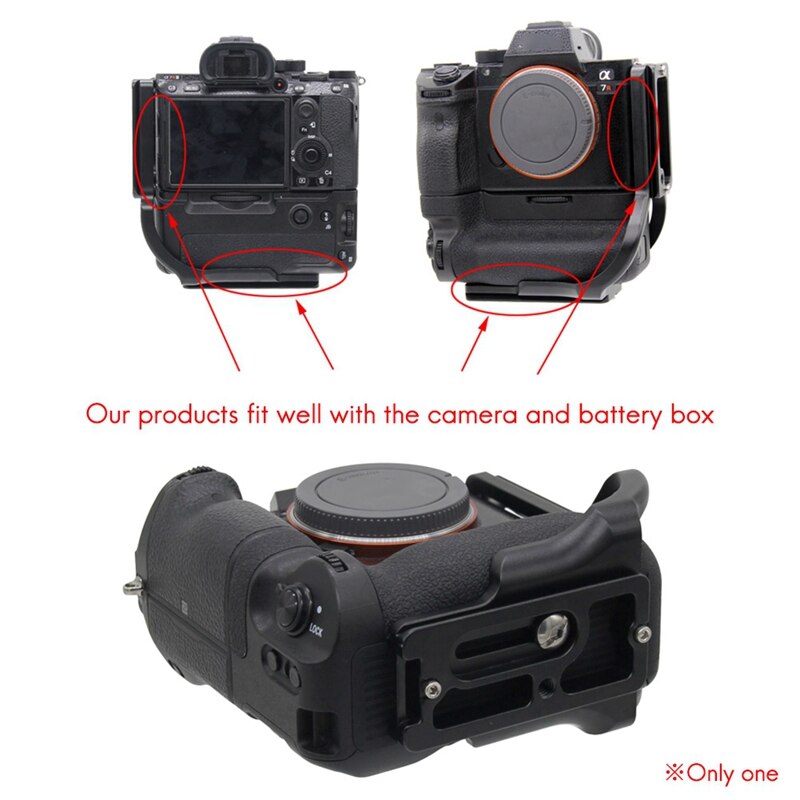 robić Sony A9 A7R3-G szybki uwolnienie L uchwyt płyty/uchwyt wspornika