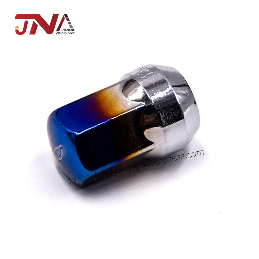JDM Roasted Blue Lug Nuts for Racing Wheel Nuts titanium alloy