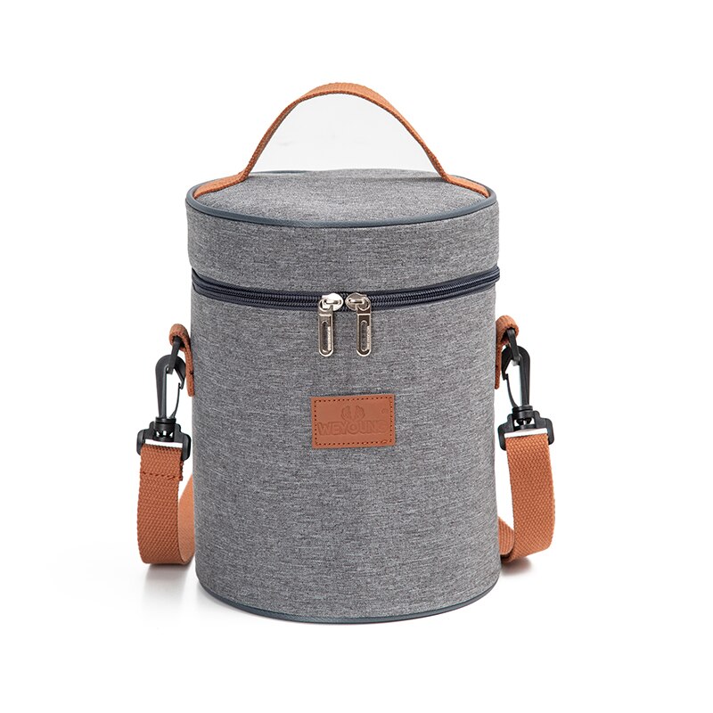 Tote Family Travel Picnic Drink Fruit Food Fresh Thermal Insulated Women Men Cooler Bento Lunch Box Bag: Style 4