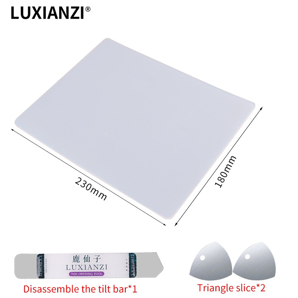 Luxianzi Soldeerstation Hittebestendig Reparatie Pad Esd Isolatie Silicon Mat Voor Bga Solderen Bureau Platform Pad: 23 18cm
