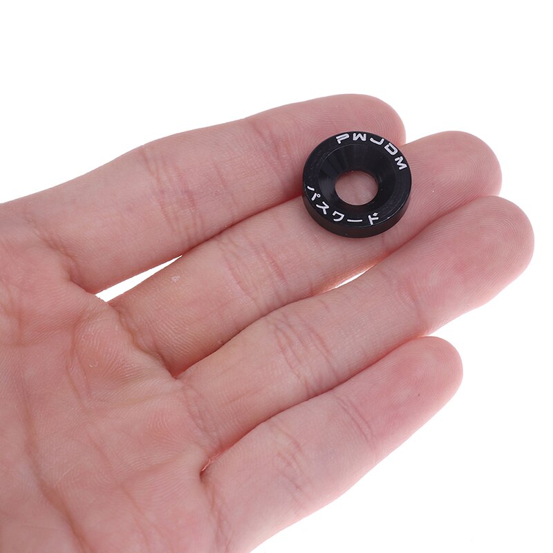 Tornillo de M6 de cierre rápido para parachoques de coche, tapa escotilla, 1 bolsa
