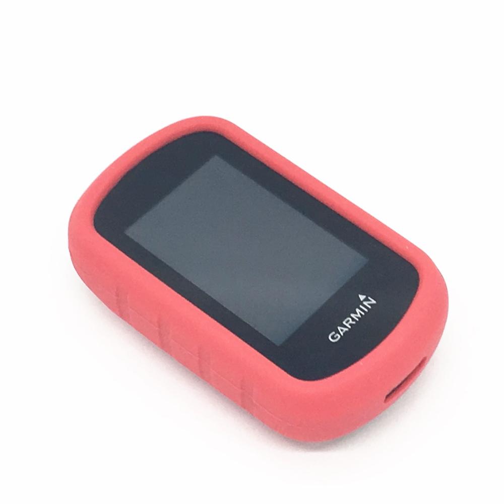 Funda protectora genérica de silicona Protector de pantalla para Garmin etrex touch 35 etrex 302 gps Garmin eTrex 302 Touch 35 funda: Red