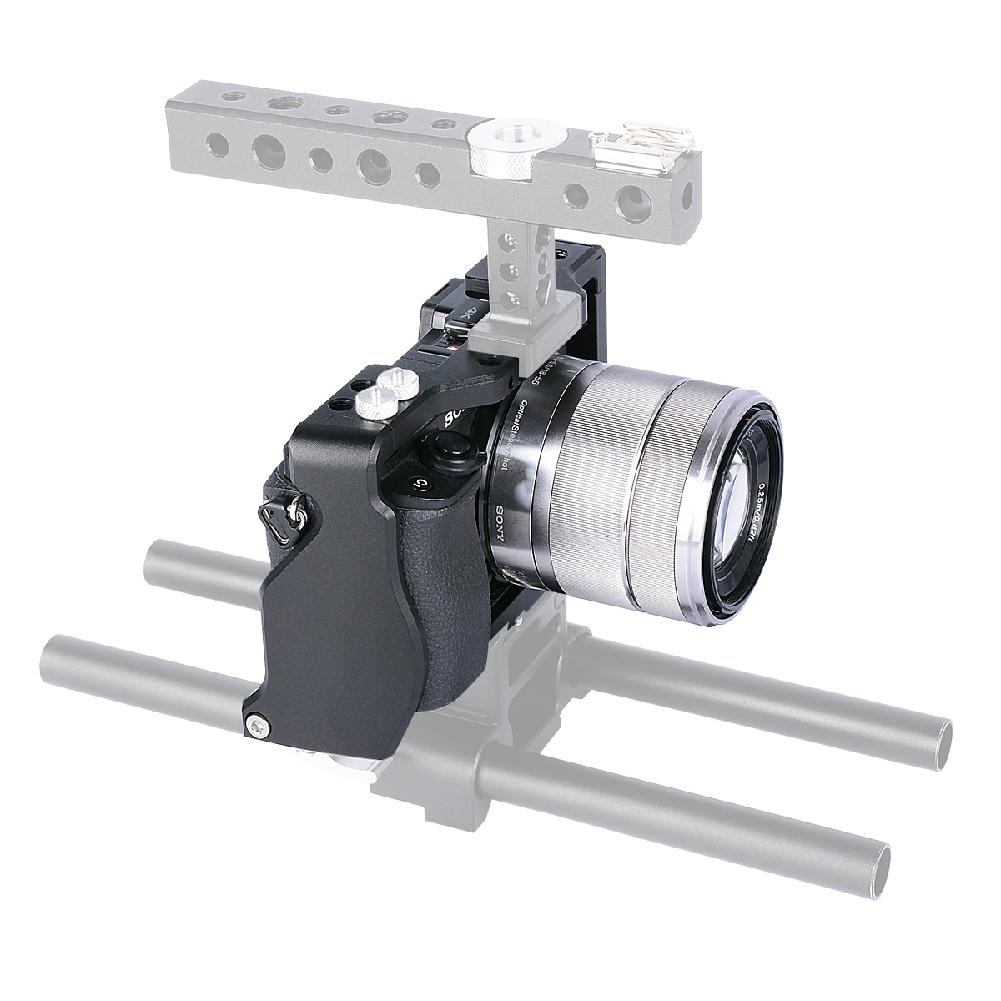 Yiwa dslr-camera, konijnenkooi, universeel voor sony  a6- serie, aluminiumlegering, handheld stabilisator, fotografiebeugel  r30