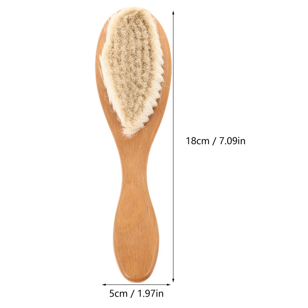Baby Hair Brush Toddler Natural Wood Hair Brush Baby Comb for Infant Kids