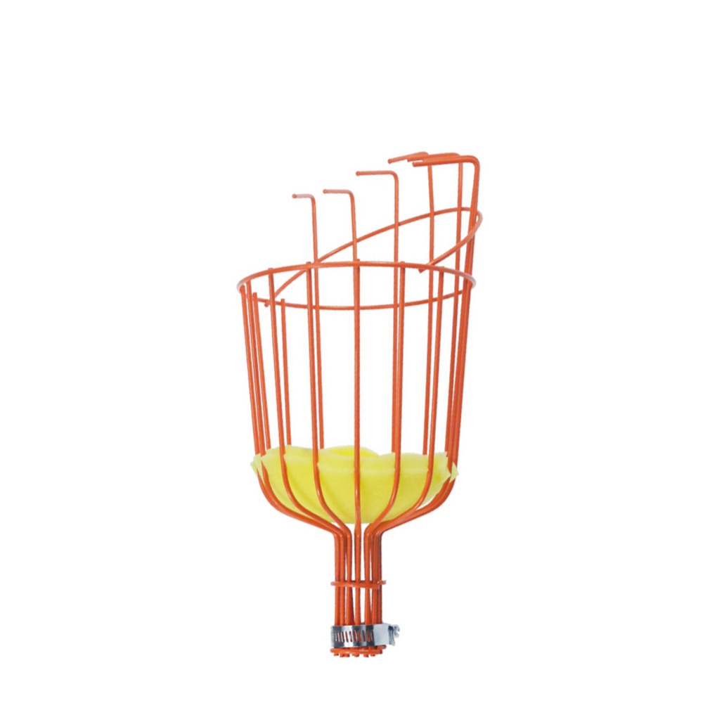 Fruit Picker Artifact Picker Picking Garden Tools Outdoor Aluminum Deep Basket With Foam Sheet Material A3 Steel Size 34*15CM