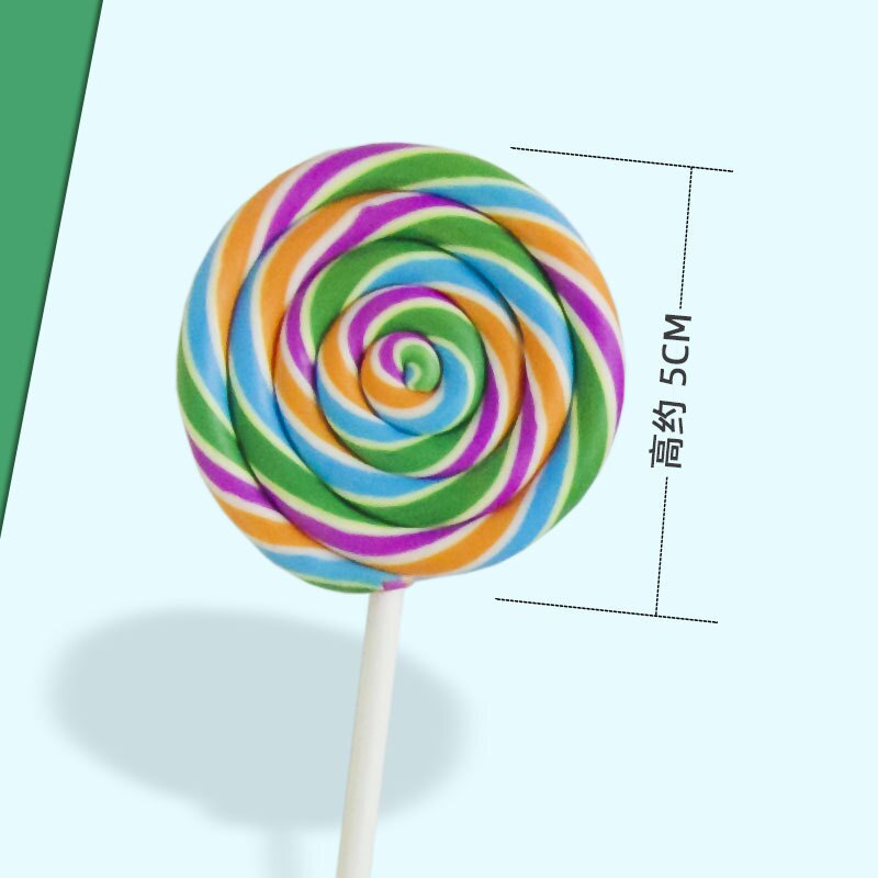 Lollipop Cake Topper Happy Birthday Party Decor Kids Boy Girl Birthday Lollipop Cake Decor Birthday Party Supplies: Deep Blue