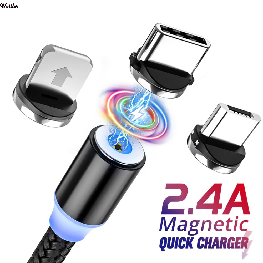 Magnetische Kabel Plug Usb C Micro Type C Stekkers Snelle Opladen Voor Iphone Micro Type-C Magneet Charger Plug voor Iphone Samsung Huawei
