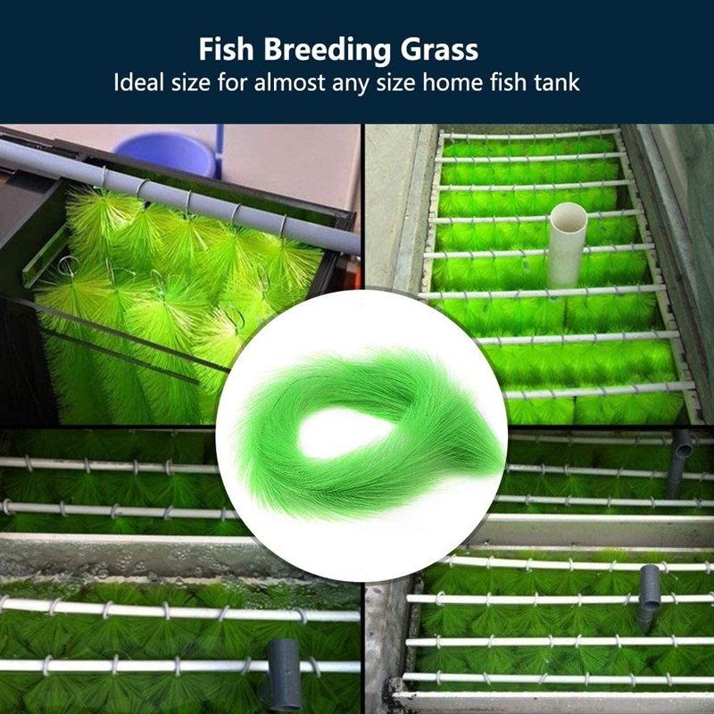 Pincel para incubar y criar peces, incubadora de peces de 60/100cm, para estanque de peces Koi