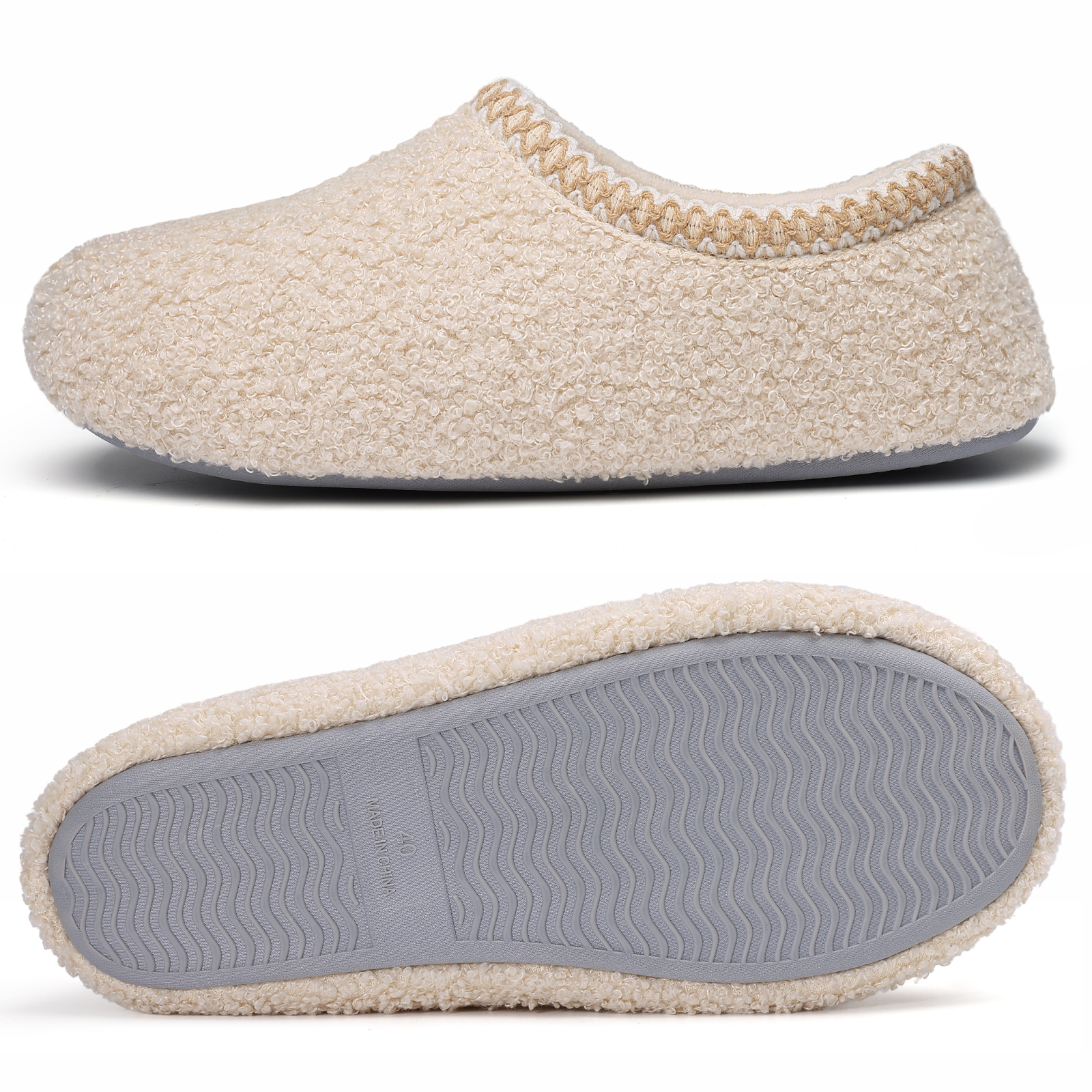 Winter Curly Loafer Indoor Fuzzy Vrouwen Schoenen Mode Warme Fleece Huis Schoenen Outdoor Gesloten Vrouwen Antislip Bont Damesschoenen