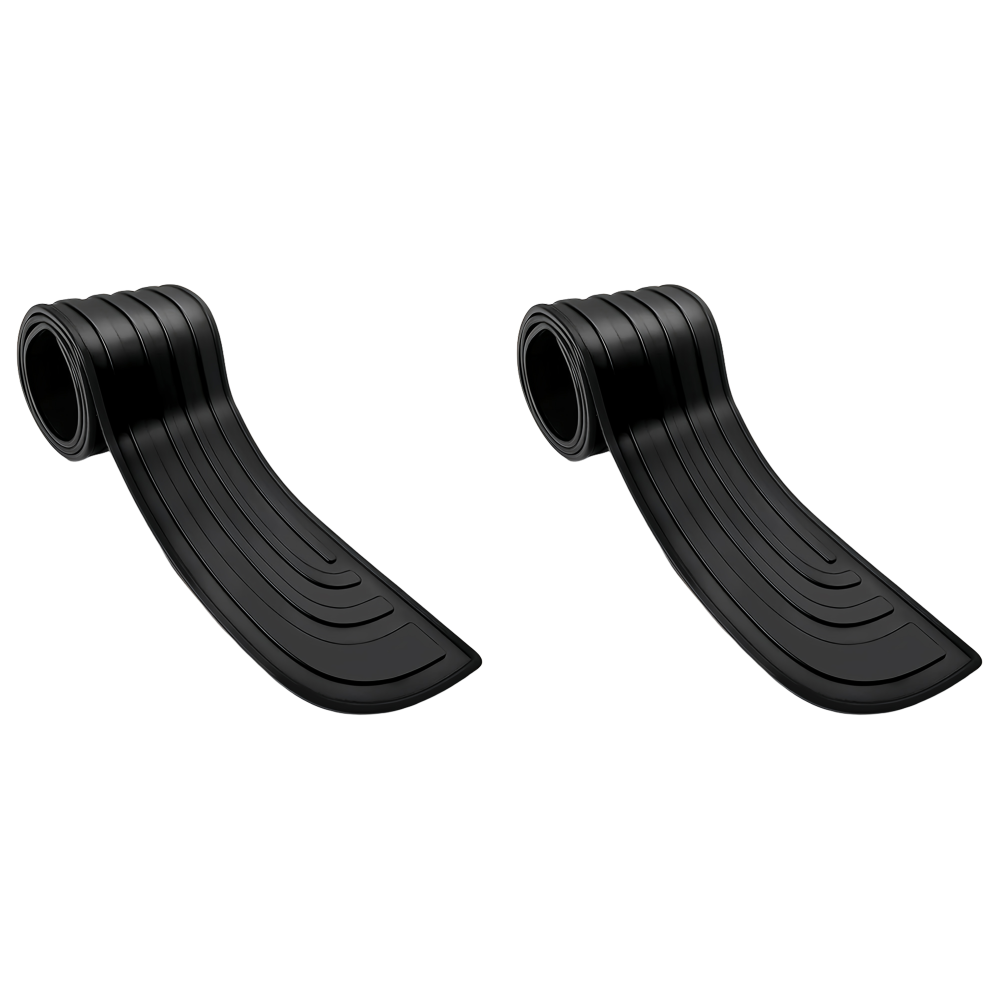 Car Trunk Door Sill Plate Protector Anti-Scratch Anti-Collision Protector Car Rear Bumper Guard Plate Cover Trim Car Accessories: Brown
