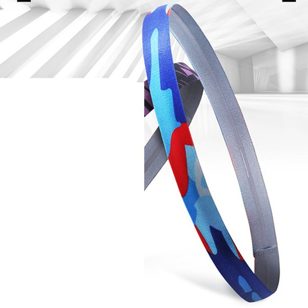 Hoofdband Sport Fietsen Haar Anti-transpirant Met Warmteoverdracht Bloem Siliconen Antislip Hoofdband Running Sport Hoofdband