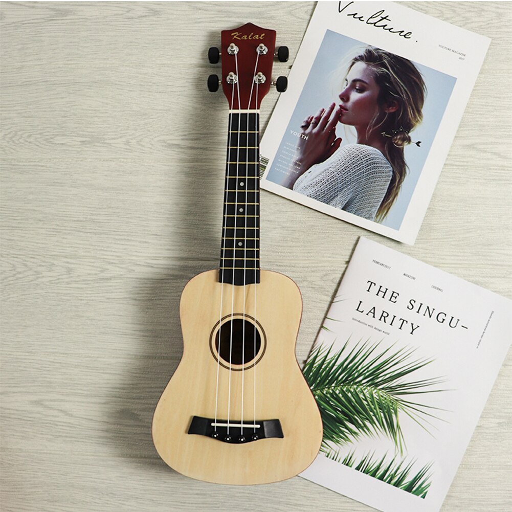 21 inch 12 Frets Ukulele Basswood Musical Enjoyable Instrument Soprano 4 Strings Hawaii Guitar Supplies for Beginner