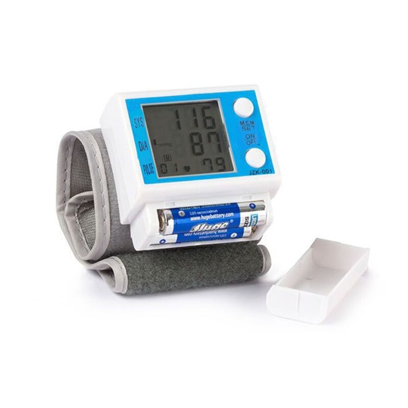 Wrist Electronic Digital Sphygmomanometer Intelligent Blood Pressure Monitor