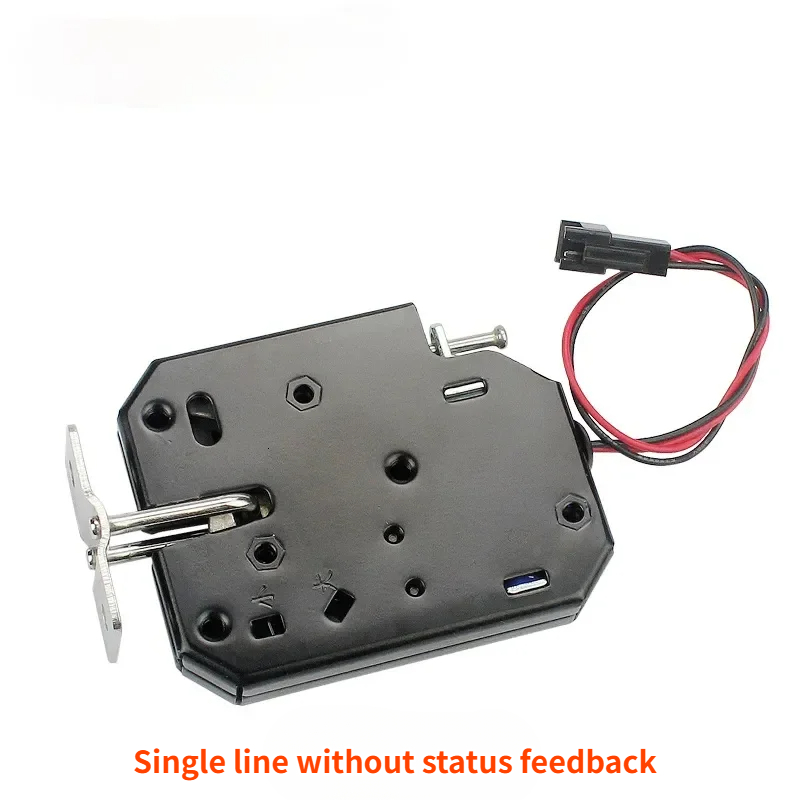 Deursloten Dc 12V Klein Elektromagnetisch Slot Automatische Automaat Elektrische Bediening Mini Kast Deur Elektronisch Slot: WHITE