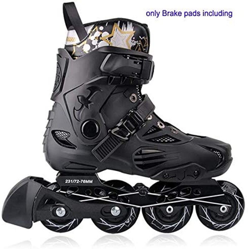Patines de ruedas para adultos, pastillas de freno, patines en línea, patines, patines, pastillas de freno, pala de freno, accesorios