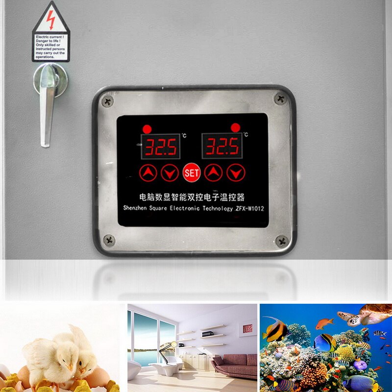 Oven breeding incubation Smart Temperature Controller Temp Regulator Alarm High or Low Temperature Alertor