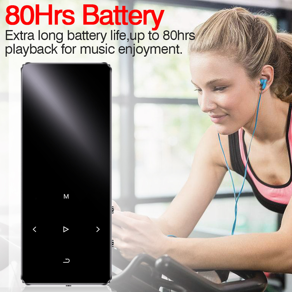 MP4 player with bluetooth Metal mp3 mp4 music player portable MP4 media slim with 1.8 inch touch keys fm radio video Hifi MP 4