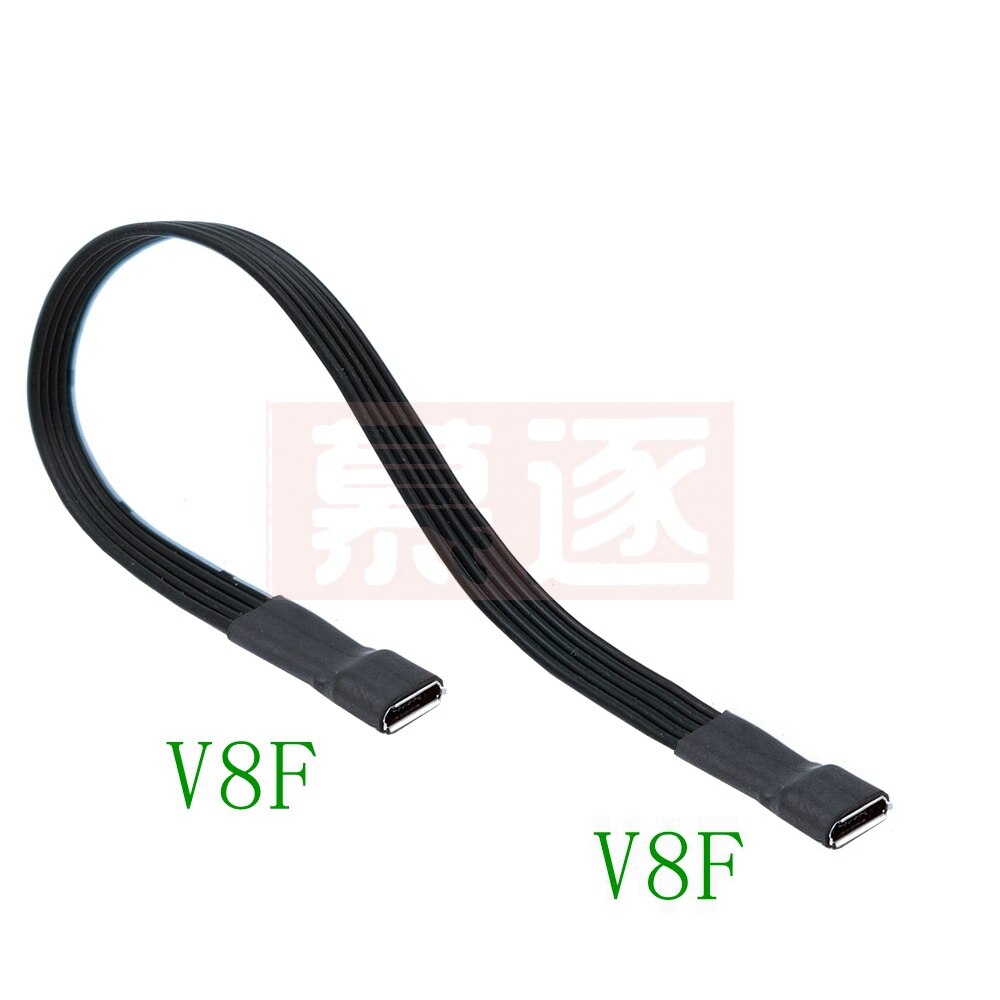 5 cm-100 CM Micro USB hembra a Micro USB macho F/M extensor de extensión fecha carga Cable corto OTG negro 20 CM 50 CM 10 CM 1 m: Verde / 1 m