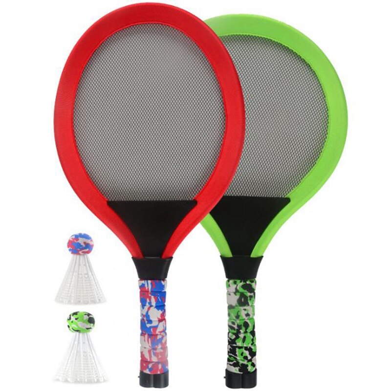 1 stk løb farve lys badminton ketcherdragt udendørs sportskamp lysende ketsjelegetøj