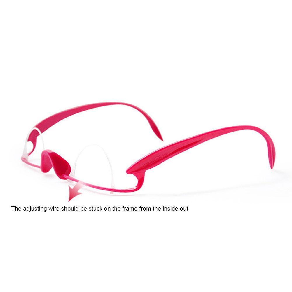 1Pcs Dubbele Ooglid Trainer Oefening De Grote Ogen Dubbel Ooglid Shaper Molding Bril Artefact Lasting Beauty Make-Up Tool