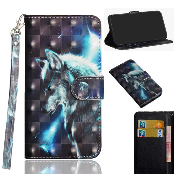 For Nokia 2 Case Nokia2 Case Flip Cover 5.0 PU Leather Phone Case For Nokia 2 TA-1029 TA-1035 TA-1007 TA-1023 TA 1029 1035 Case: 3