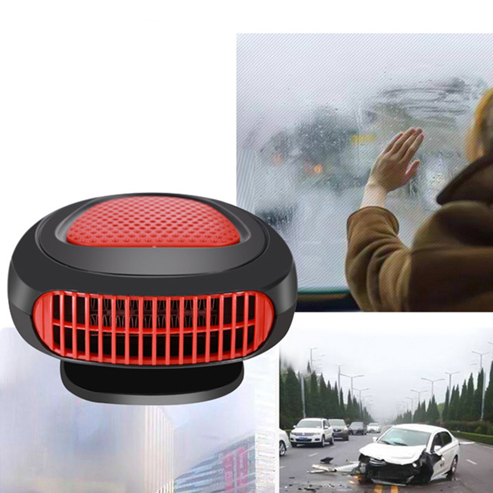 150W 12V Car Heater Electric Heater Heating Fan Portable Dryer Windshield Demister Defroster Auto Electric Heater