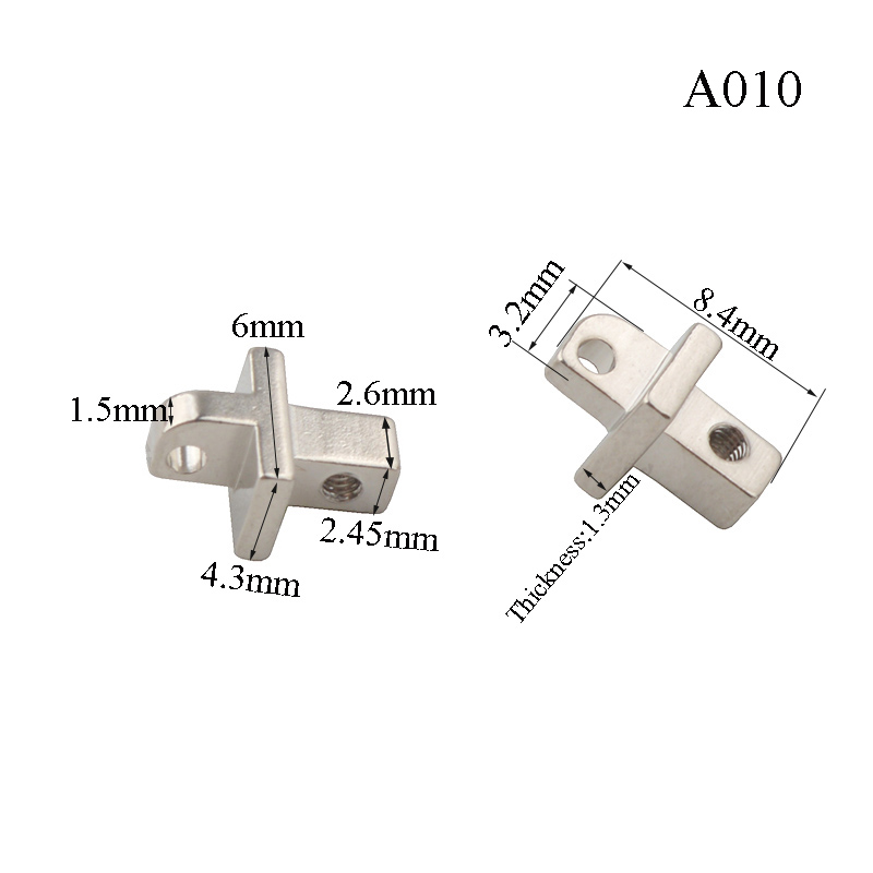 20 stücke Brille Scharnier Brillen Brillen Reparatur Ersatz Scharniere: Schwarz