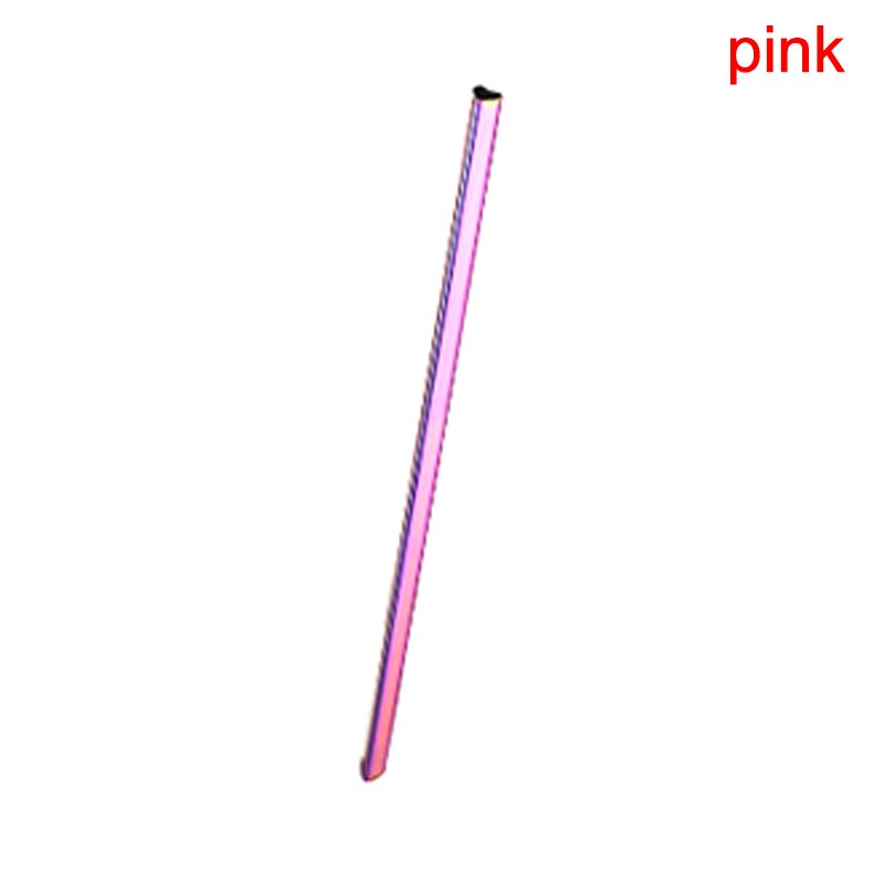 1Pc Reusable Metal Drinking Straw Heart-shaped Pearl Milkshake Straws: PK