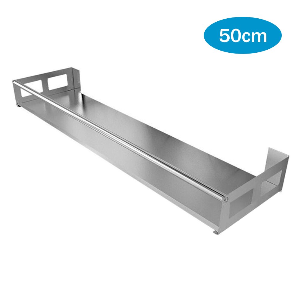 Kitchen Stainless Steel Spice Rack Seasoning Rack Spices Rack Shelf Kitchen Storage Organizer Multi-Functional Storage Shelf: 50CM