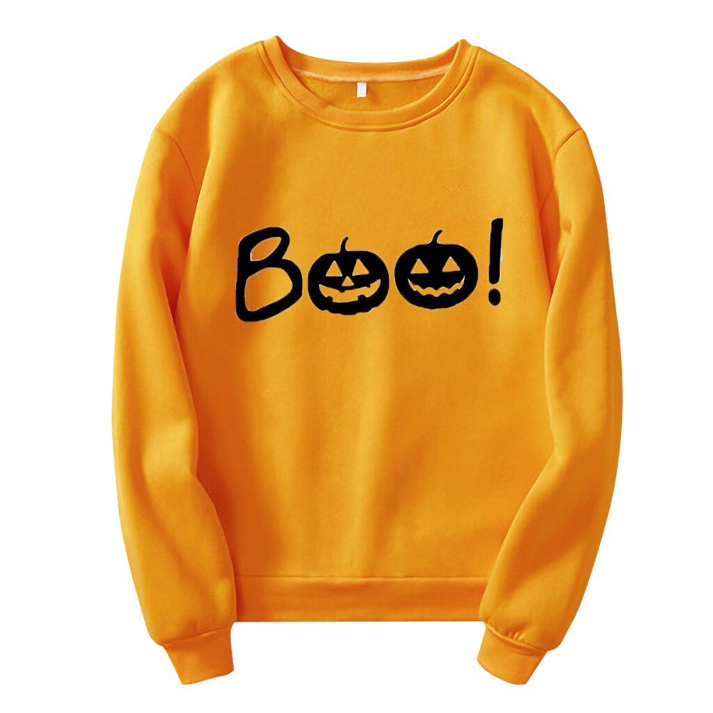 Halloween Cpstumes Sweat À Capuche Pour Femme Sweat À Capuche Avec imprimé Halloween Décontracté Citrouille Sweatshirt Hauts disfraz halloween: C / M