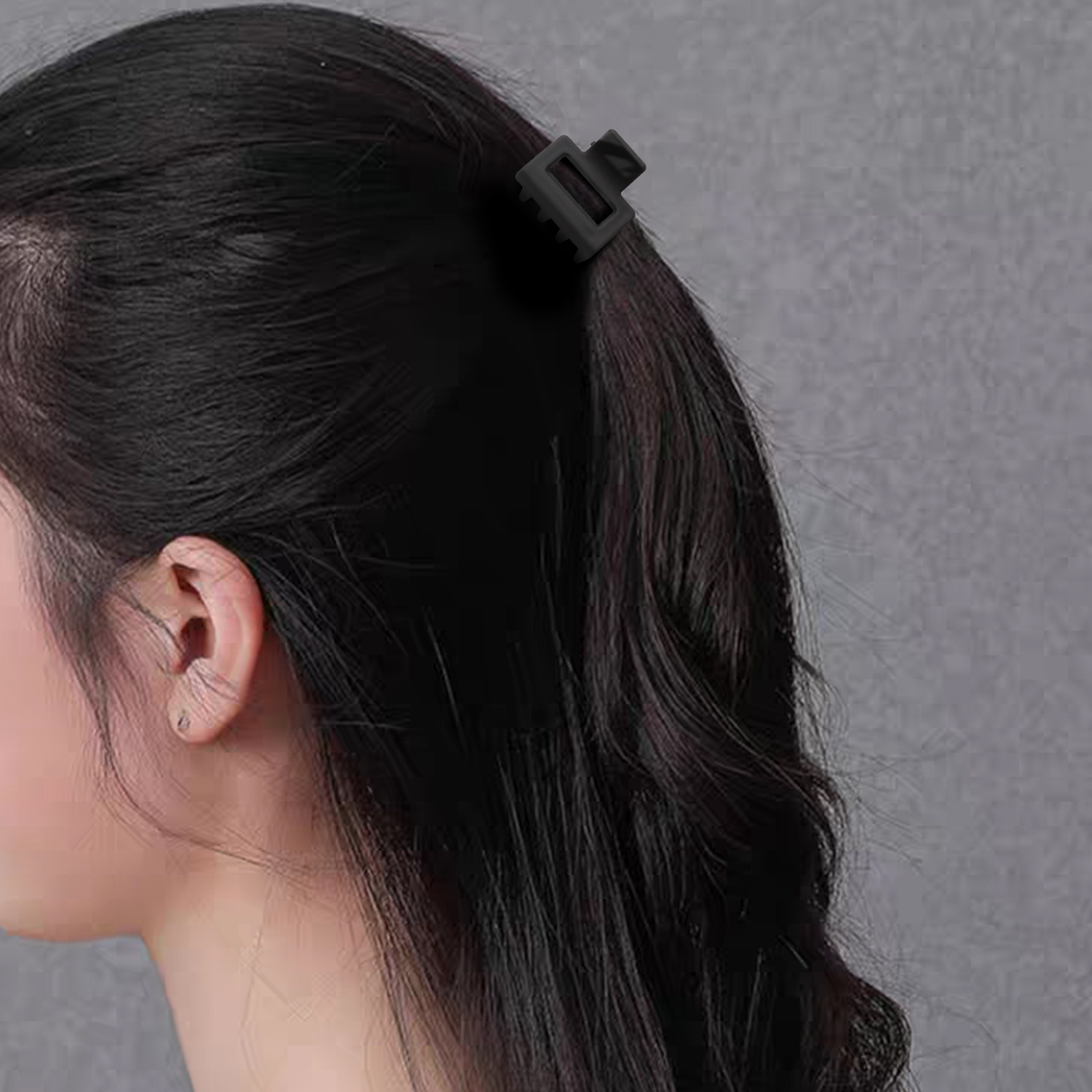 Paquete de mini pinzas para el cabello con flores para mujer: pinzas para peinar sin arrugas para flequillo y peinado pequeño