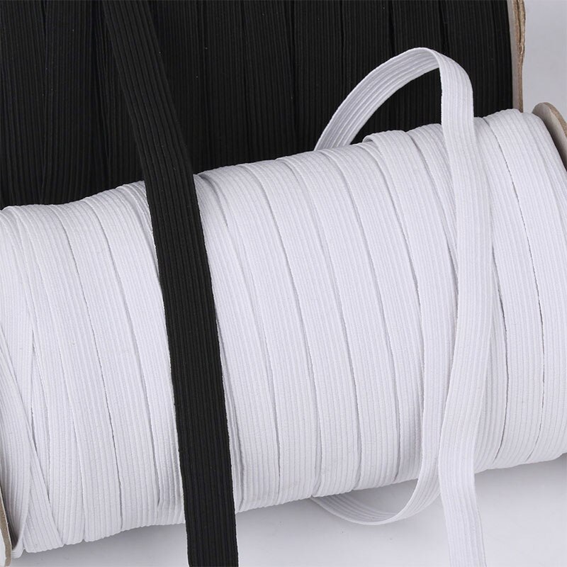 Bande élastique pour couture de vêtements, 3/4/5MM, 5m/10m, , tissu à coudre, accessoires pour vêtements, bricolage
