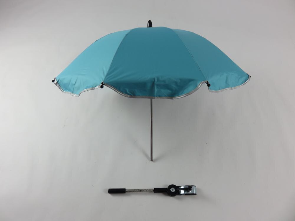 Universel bébé poussette accessoires couverture de pluie protection UV parapluie ajustement Yoyo babysing yoya et enfants vélo: Bleu