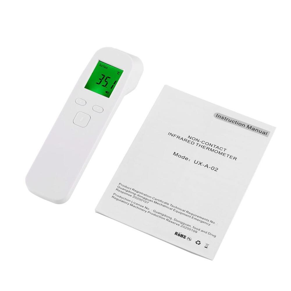 XT-02 Infrared Thermometer Digital Handheld Infrared Thermometer High Precision Measures Body Temperature