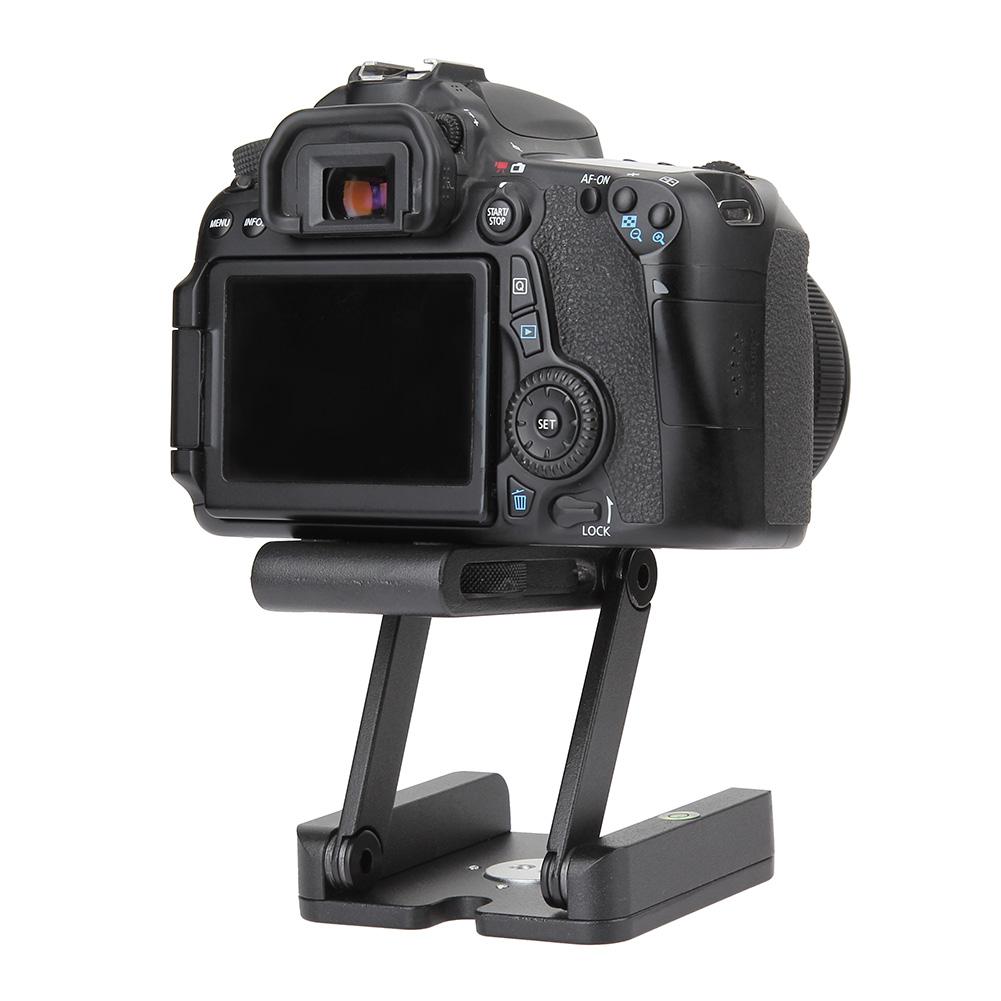 Z Pan Tripod Head Flex Folding Camera Flex Tripod Z Pan & Tilt Folding Tripod Bracket Head Aluminum Alloy Tripod