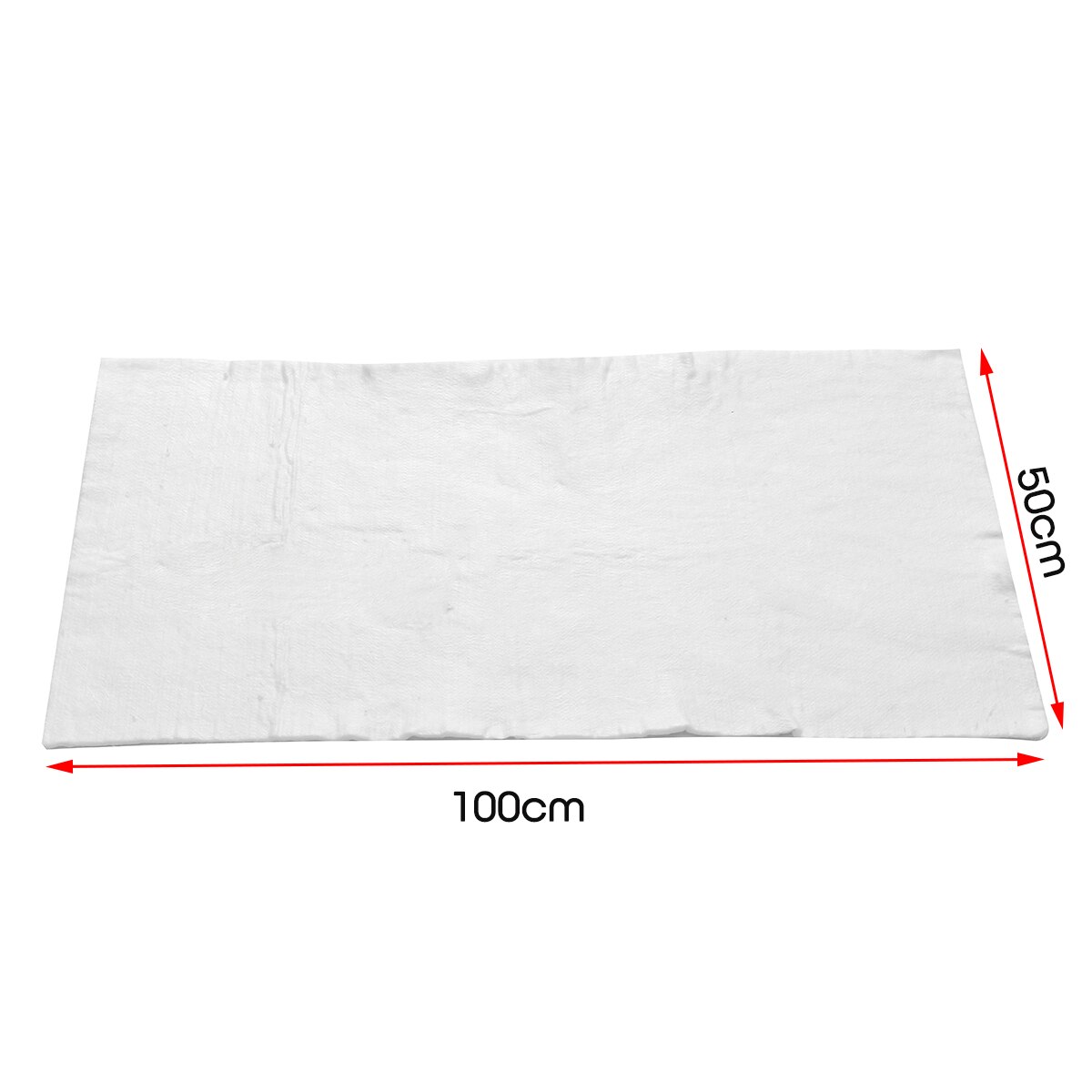 100cmx50cm Motorcycle Exhaust Insulation Cotton Exhaust Silencer Wadding Sheet Insulation Cotton Blanket