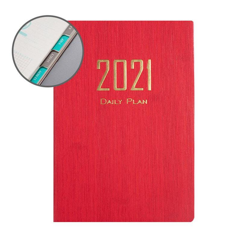 1Pcs Time Management Schedule Book Color Schedule Notebook Reminder Timetable Planner Supplies: 3
