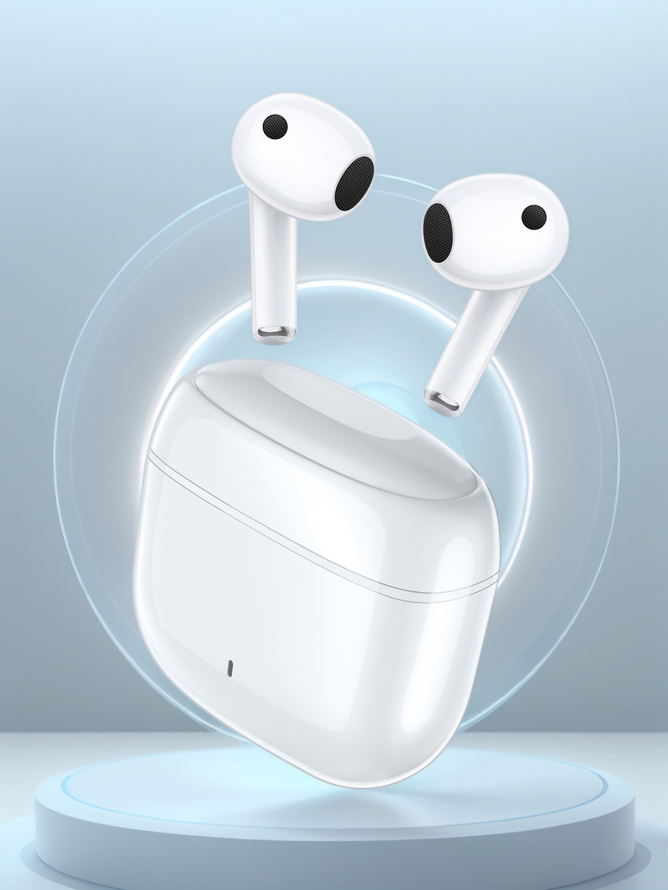Model Wireless Bluetooth Noise-Canceling Headphones, In-Ear Wireless Music and Gaming Headphones
