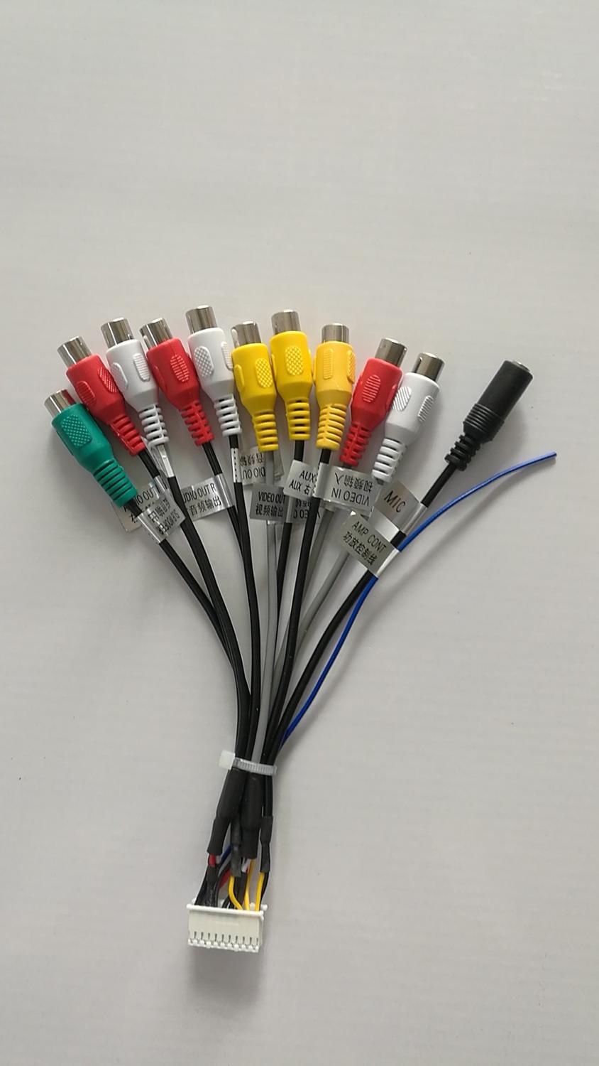 Car Head Unit Wire Harness Adapter Car Stereo Radio Power Connector For Toyota Car Android Radio Harness