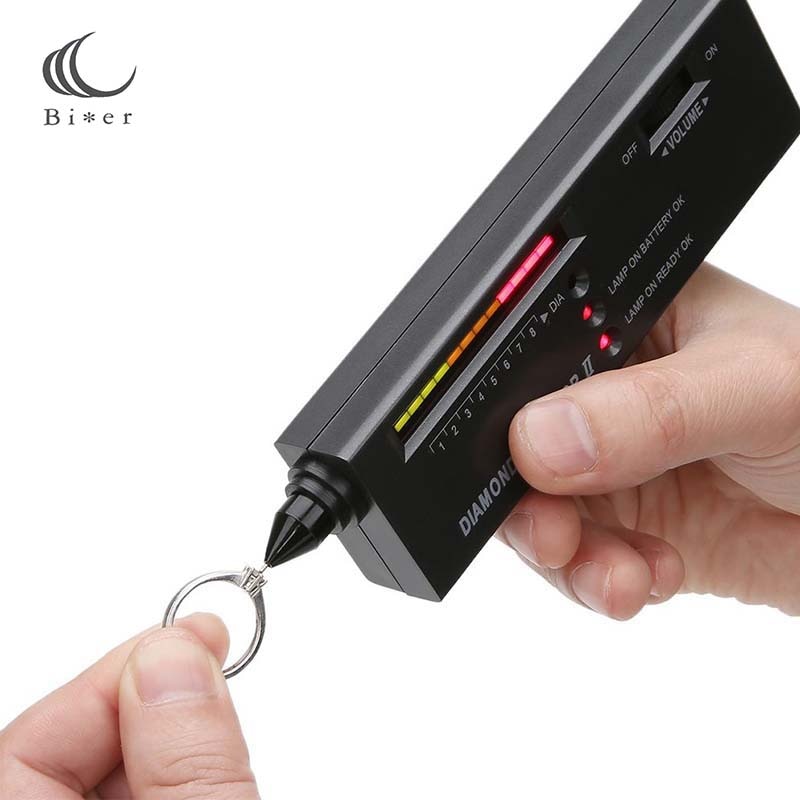 1pc V2 High Accuracy Diamond Tester Gemstone Gem Selector Jewelry Watcher Tool LED Diamond Indicator Test Pen