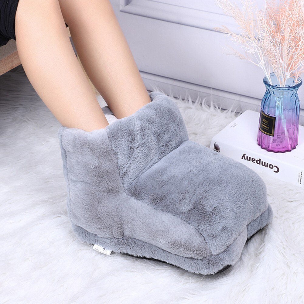 Electric Foot Warmer Heater USB Charging Power Saving Warm Foot Cover Feet Heating Pad For Winter Office Home Bedroom